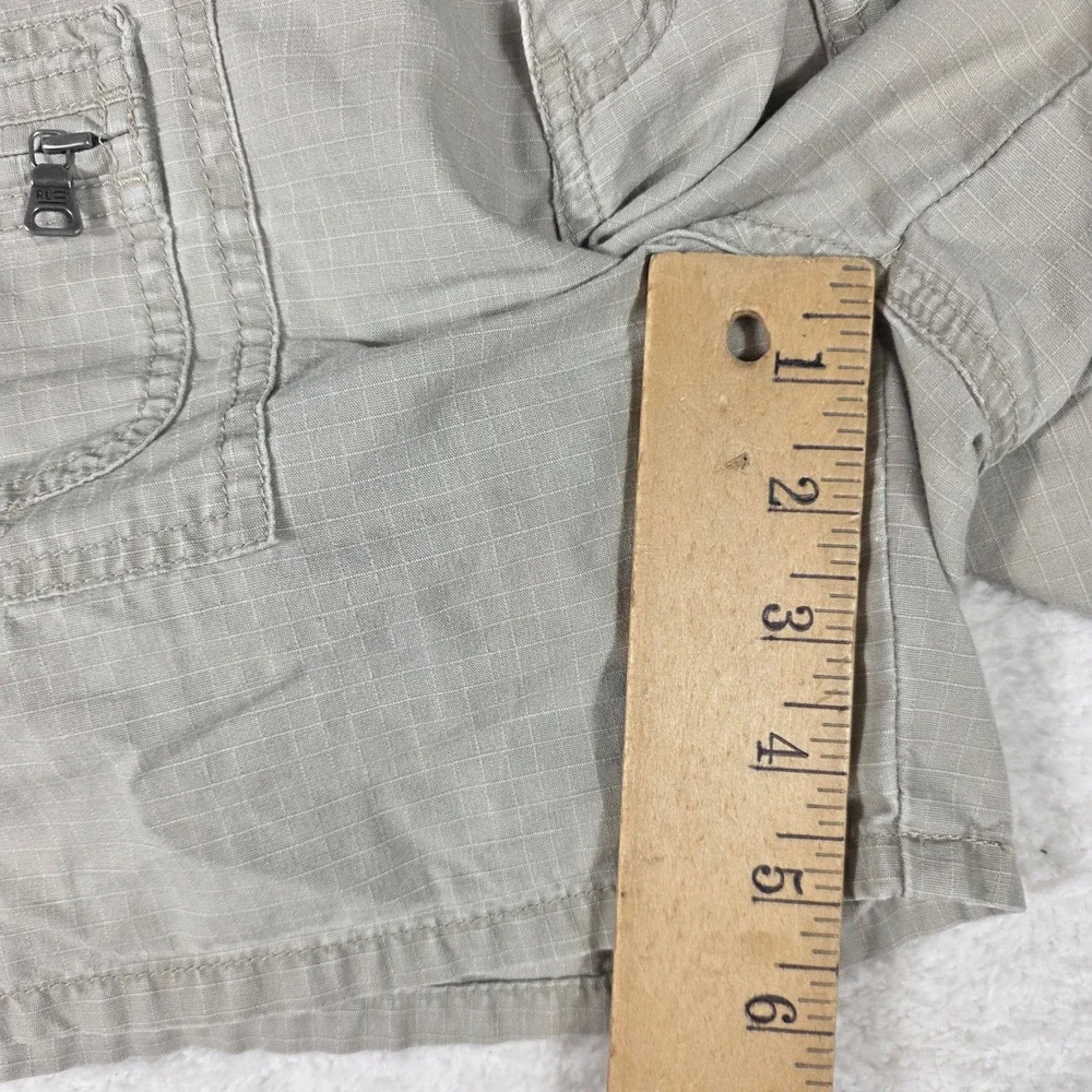 Polo Jeans‎ Co Ralph Lauren Cargo Shorts Womens 8 Tan Ripstop Utility